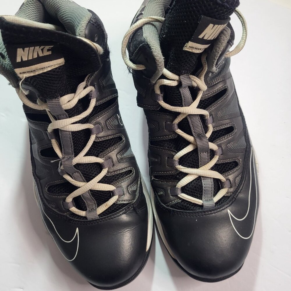 Nike Air Max Stutter Step 2 Black Basketball Shoes Men's US Size 7.5